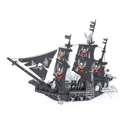 AUSINI N27903 27903 non  TÀU CƯỚP BIỂN bộ đồ chơi xếp lắp ráp ghép mô hình Pirates Of The Caribbean Cướp Biển Vùng Caribe 714 khối
