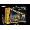 QIAO LE TONG 5356 non  CẦU TRỤC CƠ KHÍ bộ đồ chơi xếp lắp ráp ghép mô hình  CRANE Kỹ Thuật Công Nghệ Cao Mô Hình Phương Tiện 435 khối