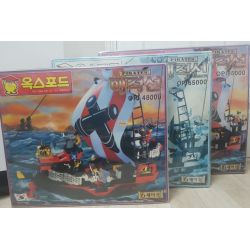 OXFORD OPI48000 48000 non  CƯỚP BIỂN bộ đồ chơi xếp lắp ráp ghép mô hình 해적선 PIRATES