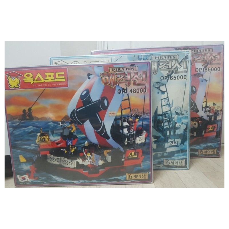 OXFORD OPI48000 48000 non  CƯỚP BIỂN bộ đồ chơi xếp lắp ráp ghép mô hình 해적선 PIRATES