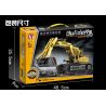 QIAO LE TONG 5355 non  MÁY XÚC. bộ đồ chơi xếp lắp ráp ghép mô hình  EXCAVATOR Kỹ Thuật Công Nghệ Cao Mô Hình Phương Tiện 522 khối