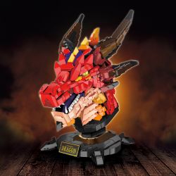 LINOOS LN1008 1008 LN1011 1011 non  DIÊN LONG bộ đồ chơi xếp lắp ráp ghép mô hình Creator Expert LEGENDARY DRAGON Chuyên Gia Sáng Tạo 2713 khối