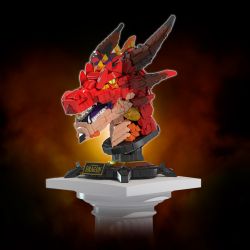 LINOOS LN1008 1008 LN1011 1011 non  DIÊN LONG bộ đồ chơi xếp lắp ráp ghép mô hình Creator Expert LEGENDARY DRAGON Chuyên Gia Sáng Tạo 2713 khối