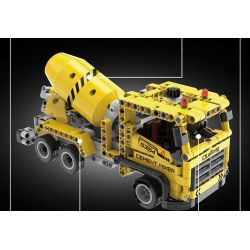 QIAO LE TONG 5354 non  XE TRỘN bộ đồ chơi xếp lắp ráp ghép mô hình  MIXING CAR Kỹ Thuật Công Nghệ Cao Mô Hình Phương Tiện 398 khối