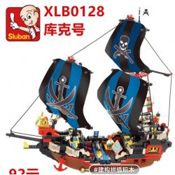 SLUBAN XLB0128 0128 non  ĐẦU BẾP bộ đồ chơi xếp lắp ráp ghép mô hình