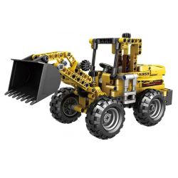 QIAO LE TONG 5353 non  ĐẦU MÁY XÚC LẬT bộ đồ chơi xếp lắp ráp ghép mô hình  LOADER Kỹ Thuật Công Nghệ Cao Mô Hình Phương Tiện 332 khối