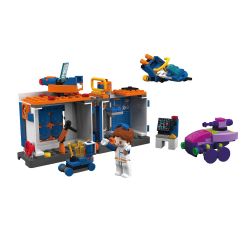 JAKI JK2101 2101 non  STAR DREAM PARADISE TRẠM GỐC KHÔNG GIAN bộ đồ chơi xếp lắp ráp ghép mô hình THE GREAT LAND SPACE STATION 259 khối