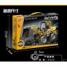 QIAO LE TONG 5353 non  ĐẦU MÁY XÚC LẬT bộ đồ chơi xếp lắp ráp ghép mô hình  LOADER Kỹ Thuật Công Nghệ Cao Mô Hình Phương Tiện 332 khối