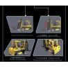 QIAO LE TONG 5352 non  XE NÂNG bộ đồ chơi xếp lắp ráp ghép mô hình  FORKLIFT TRUCK Kỹ Thuật Công Nghệ Cao Mô Hình Phương Tiện 322 khối