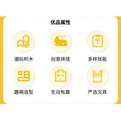 OPENING KD99002-2 99002-2 non  CÁ VOI TÒ MÒ bộ đồ chơi xếp lắp ráp ghép mô hình CURIOUS WHALE - FUNNY AND CUTE STORAGE BOX