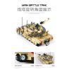 ACHKO 40003 non  XE TĂNG CHÍNH M1A2 ABRAM bộ đồ chơi xếp lắp ráp ghép mô hình Military Army DREAM CAR Quân Sự Bộ Đội 914 khối
