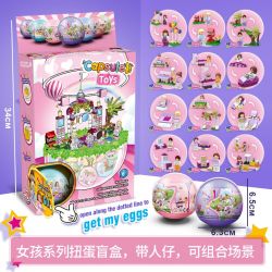 IBLOCK PL-920-25 920-25 PL920-25 STAR MERRY SM901A 901A SM901B 901B non  LÂU ĐÀI SÂN VƯỜN bộ đồ chơi xếp lắp ráp ghép mô hình Girl PLEASANT Con Gái