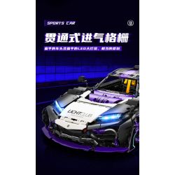 MOYU BLOCK MY88020 88020 non  MERCEDES-AMG MỘT tỷ lệ 1:10 bộ đồ chơi xếp lắp ráp ghép mô hình  BENZ AMG ONE Kỹ Thuật Công Nghệ Cao Mô Hình Phương Tiện 2244 khối