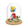 ZHEGAO 00991 non  NHÀ BÓNG bộ đồ chơi xếp lắp ráp ghép mô hình Creator BALLOON HOUSE Sáng Tạo 579 khối