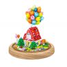 ZHEGAO 00991 non  NHÀ BÓNG bộ đồ chơi xếp lắp ráp ghép mô hình Creator BALLOON HOUSE Sáng Tạo 579 khối