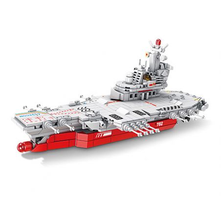 Kazi KY84124 84124 non  HÀNG KHÔNG MẪU HẠM PHÚC KIẾN bộ đồ chơi xếp lắp ráp ghép mô hình Military Army Quân Sự Bộ Đội 795 khối