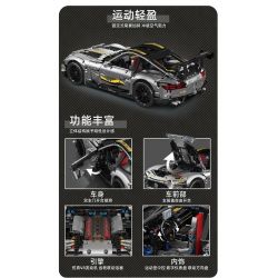 EXTRAORDINARY F10001 10001 ITS 10089 JIESTAR 92025 MouldKing 13123 13126 Mould King 13123 13126 REBRICKABLE MOC-73939 73939 MOC73939 non  MERCEDES-BENZ AMG GT (42115 BỘ) bộ đồ chơi xếp lắp ráp ghép mô hình 1:8 AMG GT R BLACK SERIES Tỷ Lệ 1:8 2539 khối