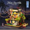ZHEGAO DZ6019 6019 non  BIỆT THỰ NGÔI SAO ĐIỆN ẢNH bộ đồ chơi xếp lắp ráp ghép mô hình Modular Buildings MOVIE STAR VILLA Mô Hình Nhà Cửa 2044 khối