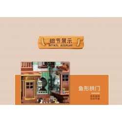 ZHEGAO 00421 non  BẾN NGƯ PHỦ bộ đồ chơi xếp lắp ráp ghép mô hình Modular Buildings FISHMAN'S WHARF Mô Hình Nhà Cửa 2046 khối