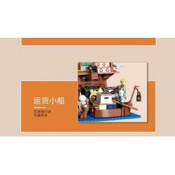 ZHEGAO 00421 non  BẾN NGƯ PHỦ bộ đồ chơi xếp lắp ráp ghép mô hình Modular Buildings FISHMAN'S WHARF Mô Hình Nhà Cửa 2046 khối