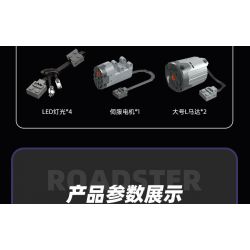 EXTRAORDINARY F10001 10001 ITS 10089 JIESTAR 92025 MouldKing 13123 13126 Mould King 13123 13126 REBRICKABLE MOC-73939 73939 MOC73939 non  MERCEDES-BENZ AMG GT (42115 BỘ) bộ đồ chơi xếp lắp ráp ghép mô hình 1:8 AMG GT R BLACK SERIES Tỷ Lệ 1:8 2539 khối