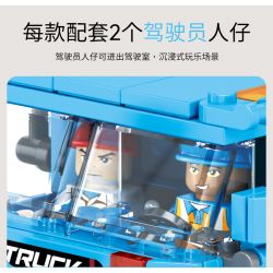 JAKI JK9281 9281 non  MÁY XÚC HẠNG NẶNG tỷ lệ 1:27 bộ đồ chơi xếp lắp ráp ghép mô hình HEAVY DUTY EXCAVATOR 536 khối