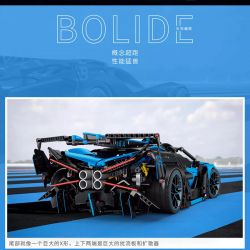ITS 10088 non  BUGADI BOLIDE. bộ đồ chơi xếp lắp ráp ghép mô hình 1:8 BUGATTI BOLIDE Tỷ Lệ 1:8 3376 khối