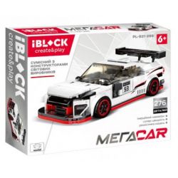 ACHKO 50010 IBLOCK PL-921-295 921-295 PL921-295 non  NISSANGTR bộ đồ chơi xếp lắp ráp ghép mô hình Speed Champions Racing Cars NISSAN GTR Đua Xe Công Thức 276 khối