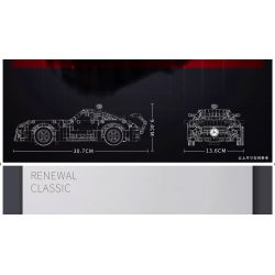 ITS 10052 REBRICKABLE MOC-47396 47396 MOC47396 non  MERCEDES-BENZ GT AMG tỷ lệ 1:14 bộ đồ chơi xếp lắp ráp ghép mô hình  MERCEDES GT AMG Kỹ Thuật Công Nghệ Cao Mô Hình Phương Tiện 2020 khối