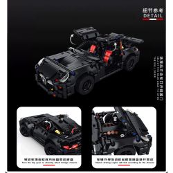 ITS 10052 REBRICKABLE MOC-47396 47396 MOC47396 non  MERCEDES-BENZ GT AMG tỷ lệ 1:14 bộ đồ chơi xếp lắp ráp ghép mô hình  MERCEDES GT AMG Kỹ Thuật Công Nghệ Cao Mô Hình Phương Tiện 2020 khối