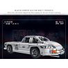 ITS 10002 REBRICKABLE MOC-59792 59792 MOC59792 non  MERCEDES-BENZ 300SL tỷ lệ 1:12.5 bộ đồ chơi xếp lắp ráp ghép mô hình Creator Expert MERCEDES-BENZ 300SL "GULLWING" COUPÉ (1955) Chuyên Gia Sáng Tạo 1452 khối