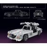 ITS 10002 REBRICKABLE MOC-59792 59792 MOC59792 non  MERCEDES-BENZ 300SL tỷ lệ 1:12.5 bộ đồ chơi xếp lắp ráp ghép mô hình Creator Expert MERCEDES-BENZ 300SL "GULLWING" COUPÉ (1955) Chuyên Gia Sáng Tạo 1452 khối