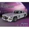 ITS 10002 REBRICKABLE MOC-59792 59792 MOC59792 non  MERCEDES-BENZ 300SL tỷ lệ 1:12.5 bộ đồ chơi xếp lắp ráp ghép mô hình Creator Expert MERCEDES-BENZ 300SL "GULLWING" COUPÉ (1955) Chuyên Gia Sáng Tạo 1452 khối
