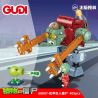 GUDI 60007 non  MECHA KHỔNG LỒ ZOMBIE bộ đồ chơi xếp lắp ráp ghép mô hình Plants Vs Zombies Hoa Quả Nổi Giận 405 khối