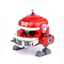 GUDI 60003 non  MECH BÓNG ĐÁ ZOMBIE bộ đồ chơi xếp lắp ráp ghép mô hình Plants Vs Zombies Hoa Quả Nổi Giận 276 khối