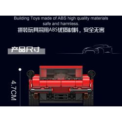 MouldKing 27034 Mould King 27034 non  TÀU HỘ TỐNG bộ đồ chơi xếp lắp ráp ghép mô hình Speed Champions Racing Cars CORVETE Đua Xe Công Thức 332 khối