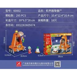 GUDI 60002 non  MECH HÀNG RÀO ZOMBIE bộ đồ chơi xếp lắp ráp ghép mô hình Plants Vs Zombies Hoa Quả Nổi Giận 295 khối