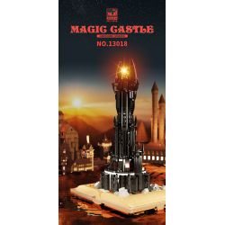 BEAUTY AND 13018 WE GAME COMING 66006 non  CUỐN SÁCH THÀNH PHỐ ĐEN bộ đồ chơi xếp lắp ráp ghép mô hình MAGIC GASTLE 969 khối