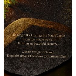 BEAUTY AND 13018 WE GAME COMING 66006 non  CUỐN SÁCH THÀNH PHỐ ĐEN bộ đồ chơi xếp lắp ráp ghép mô hình MAGIC GASTLE 969 khối