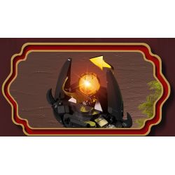 BEAUTY AND 13018 WE GAME COMING 66006 non  CUỐN SÁCH THÀNH PHỐ ĐEN bộ đồ chơi xếp lắp ráp ghép mô hình MAGIC GASTLE 969 khối