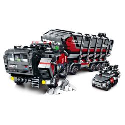 SEMBO 107101 non  HỘP VẬN CHUYỂN CN114 bộ đồ chơi xếp lắp ráp ghép mô hình Movie & Game Phim Và Trò Chơi 2341 khối