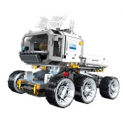 SEMBO 107105 non  PHƯƠNG TIỆN VẬN CHUYỂN MẶT TRĂNG bộ đồ chơi xếp lắp ráp ghép mô hình Movie & Game Phim Và Trò Chơi 1339 khối