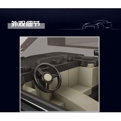 MouldKing 27033 Mould King 27033 non  NHẬT THỰC bộ đồ chơi xếp lắp ráp ghép mô hình Speed Champions Racing Cars ECLIPS Đua Xe Công Thức 338 khối