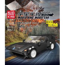 MouldKing 27032 Mould King 27032 non  PTRA GTS-5 bộ đồ chơi xếp lắp ráp ghép mô hình Speed Champions Racing Cars Đua Xe Công Thức 305 khối