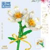 ZHEGAO QL2354B 2354B QL2354C 2354C QL2354A 2354A non  DAFFODIL 3 MÀU bộ đồ chơi xếp lắp ráp ghép mô hình Flowers Hoa 142 khối