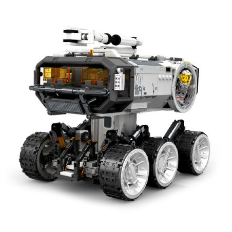 SEMBO 107104 non  XE DI ĐỘNG CƠ SỞ MẶT TRĂNG bộ đồ chơi xếp lắp ráp ghép mô hình Movie & Game Phim Và Trò Chơi 1182 khối