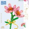 ZHEGAO QL2354B 2354B QL2354C 2354C QL2354A 2354A non  DAFFODIL 3 MÀU bộ đồ chơi xếp lắp ráp ghép mô hình Flowers Hoa 142 khối