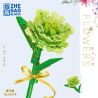ZHEGAO QL2351A 2351A QL2351B 2351B QL2351C 2351C non  HOA CẨM CHƯỚNG 3 MÀU bộ đồ chơi xếp lắp ráp ghép mô hình Flowers 97 khối