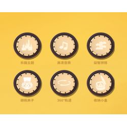 JAKI JK1362 1362 non  HỘP NHẠC XỨ SỞ THẦN TIÊN bộ đồ chơi xếp lắp ráp ghép mô hình Creator DIY MUSIC BOX Sáng Tạo 397 khối