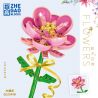 ZHEGAO QL2345B 2345B QL2345C 2345C QL2345A 2345A non  HIBISCUS 3 MÀU bộ đồ chơi xếp lắp ráp ghép mô hình Flowers Hoa 119 khối